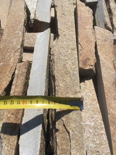 Горбушка златолит золотистый для облицовки купить в Самарской области