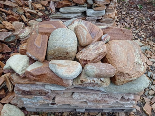 Златолит жёлтый, жёлто-зелёный глыбки и валуны для ланшафтного дизайна купить в Самарской области