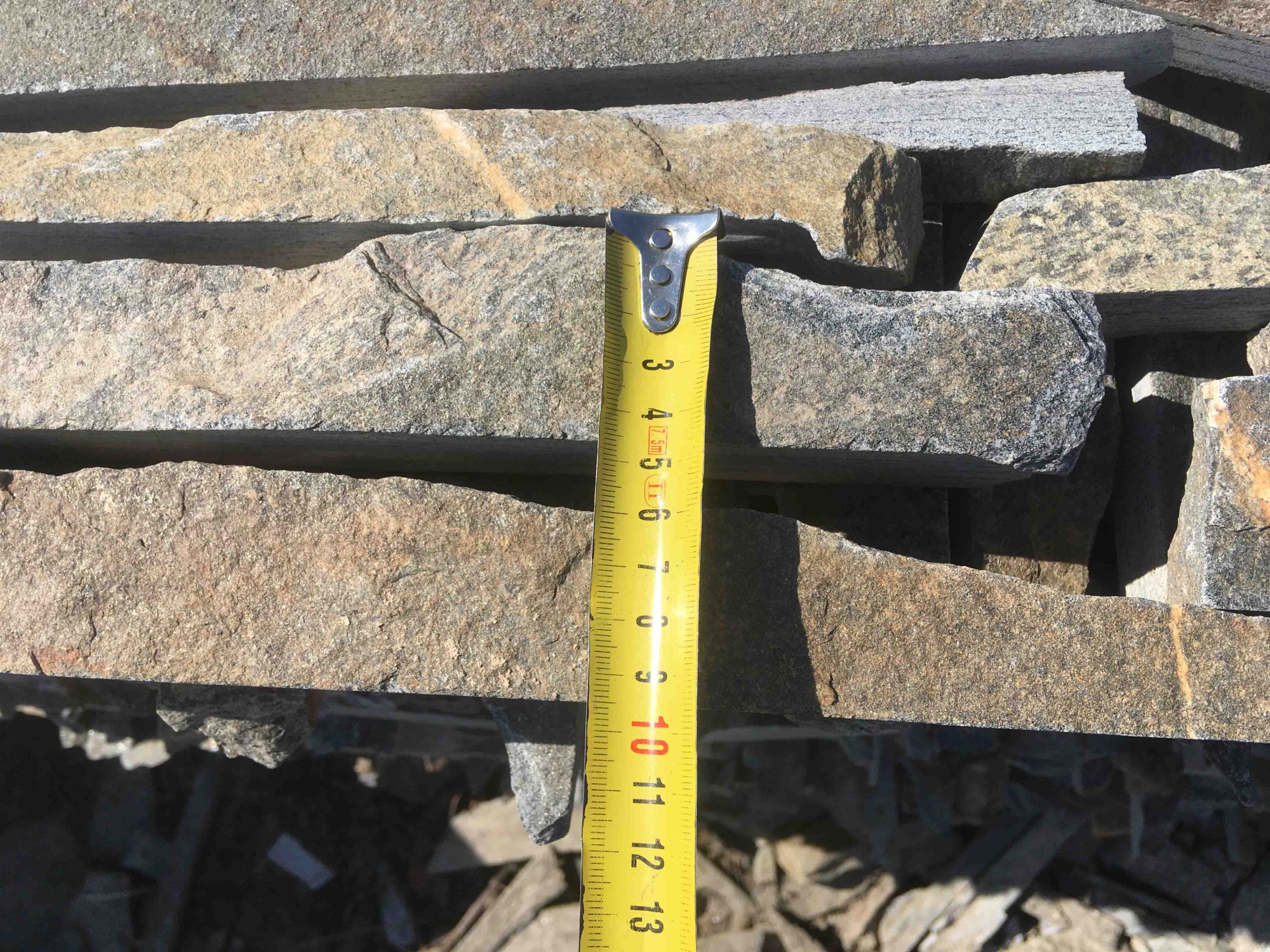 Горбушка златолит мультиколор для облицовки купить в Самарской области