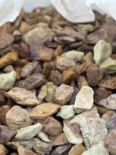 Златолит персиковый декоративная каменная крошка купить в Самарской области