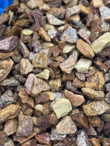 Златолит персиковый декоративная каменная крошка купить в Самарской области