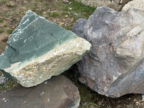 Камни для ландшафтного дизайна зелёные 10-60 килограмм купить в Самарской области