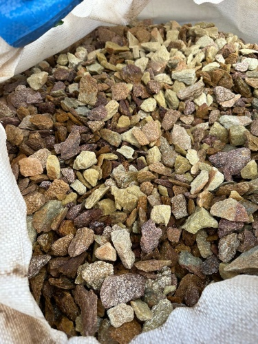 Златолит персиковый декоративная каменная крошка купить в Самарской области