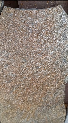 Плитняк златолит серебристый для цоколя, отмостки купить в Самарской области