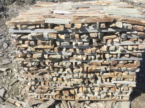 Горбушка златолит золотистый для облицовки купить в Самарской области