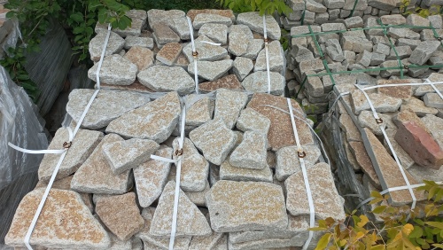 Гранитный плитняк галтованный для парковки купить в Самарской области