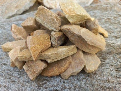 Златолит жёлтый декоративная каменная крошка купить в Самарской области