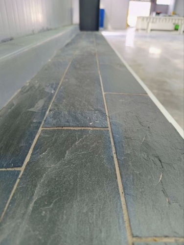 Плитка чёрная из натурального камня фасадная 30 см * 5 см, толщина 7 мм -30 мм купить в Самарской области